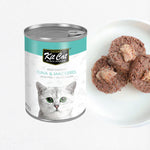 Kit Cat Wild Caught Tuna with Mackerel Canned Cat Food 400g