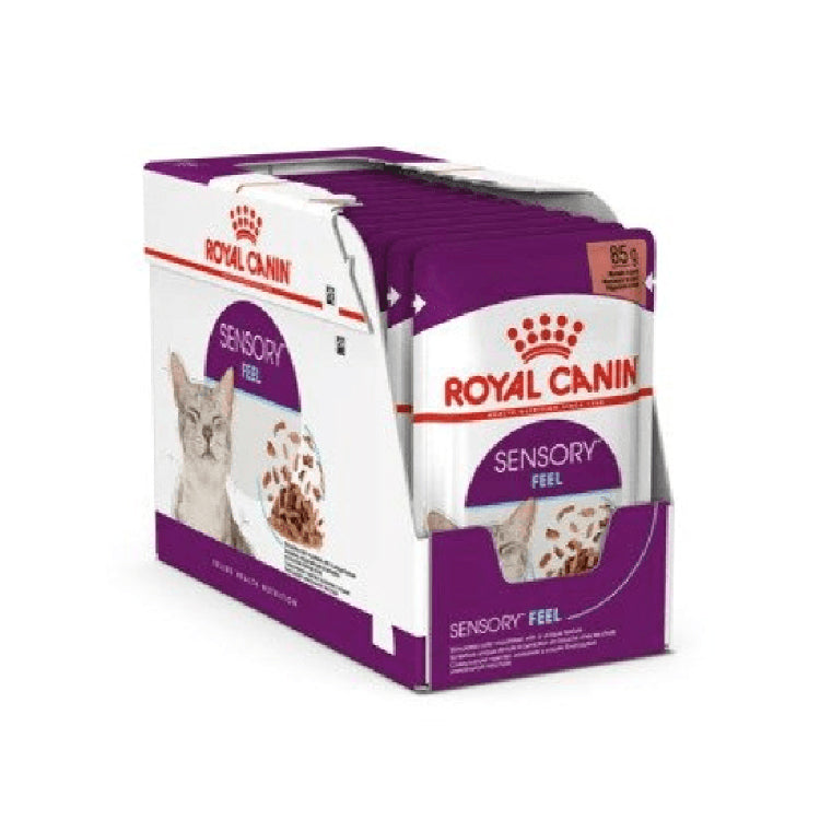 Royal Canin Feline Health Nutrition Sensory Feel Gravy WET FOOD 12x85G